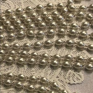 NEW 4 Strands 72” Each Pearl Garland